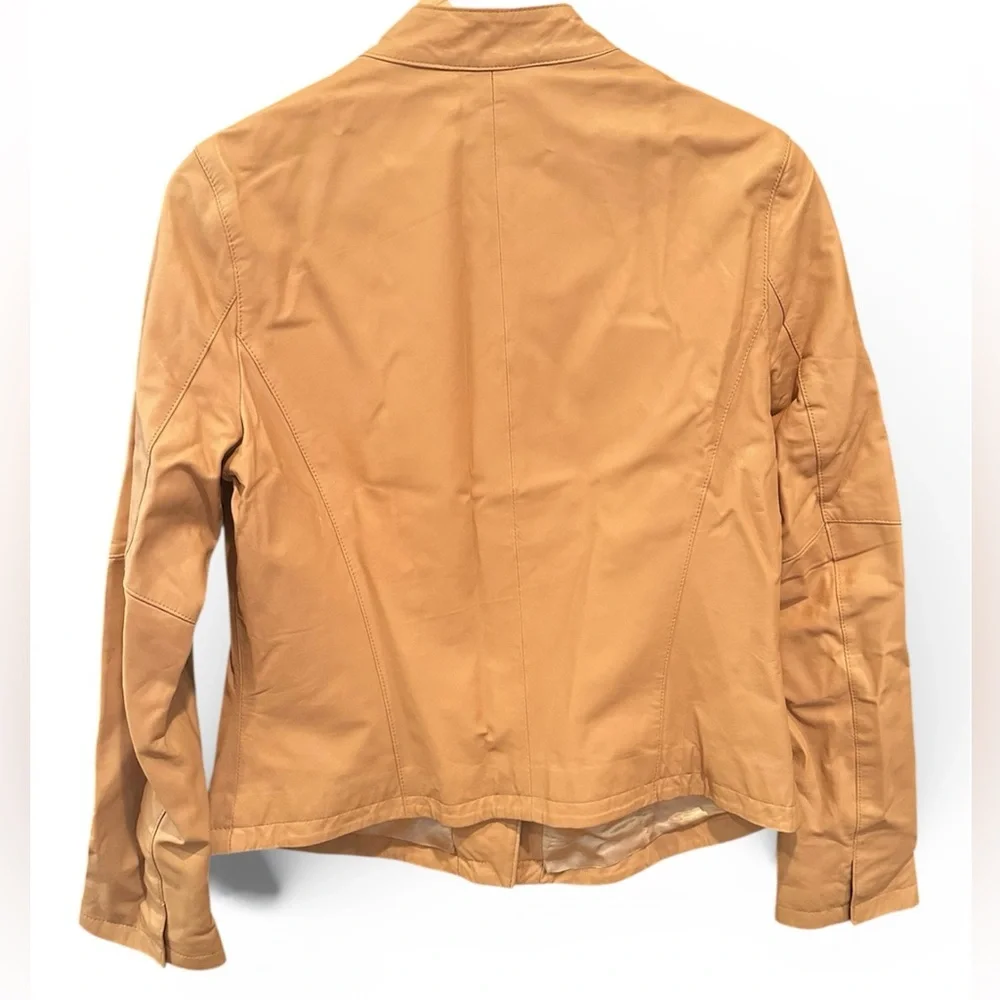 NWT J. McLaughlin Robario Lamb Napa Leather Jacket - Picture 8 of 11